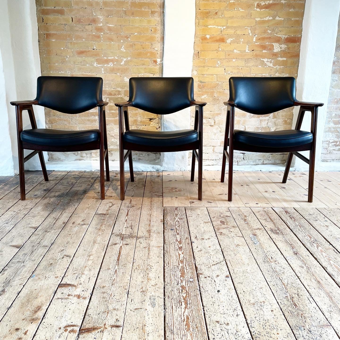 Erik Kirkegaard armstole i palisander