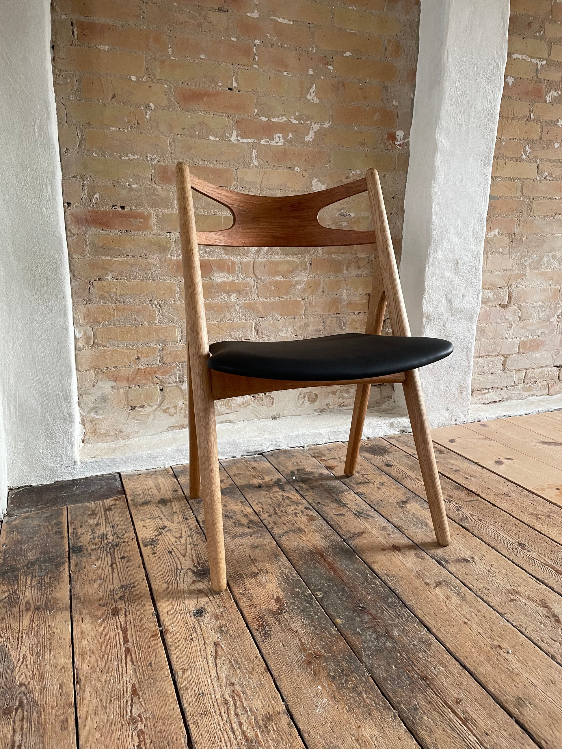 Wegner CH29 Savbukkestol ompolstring