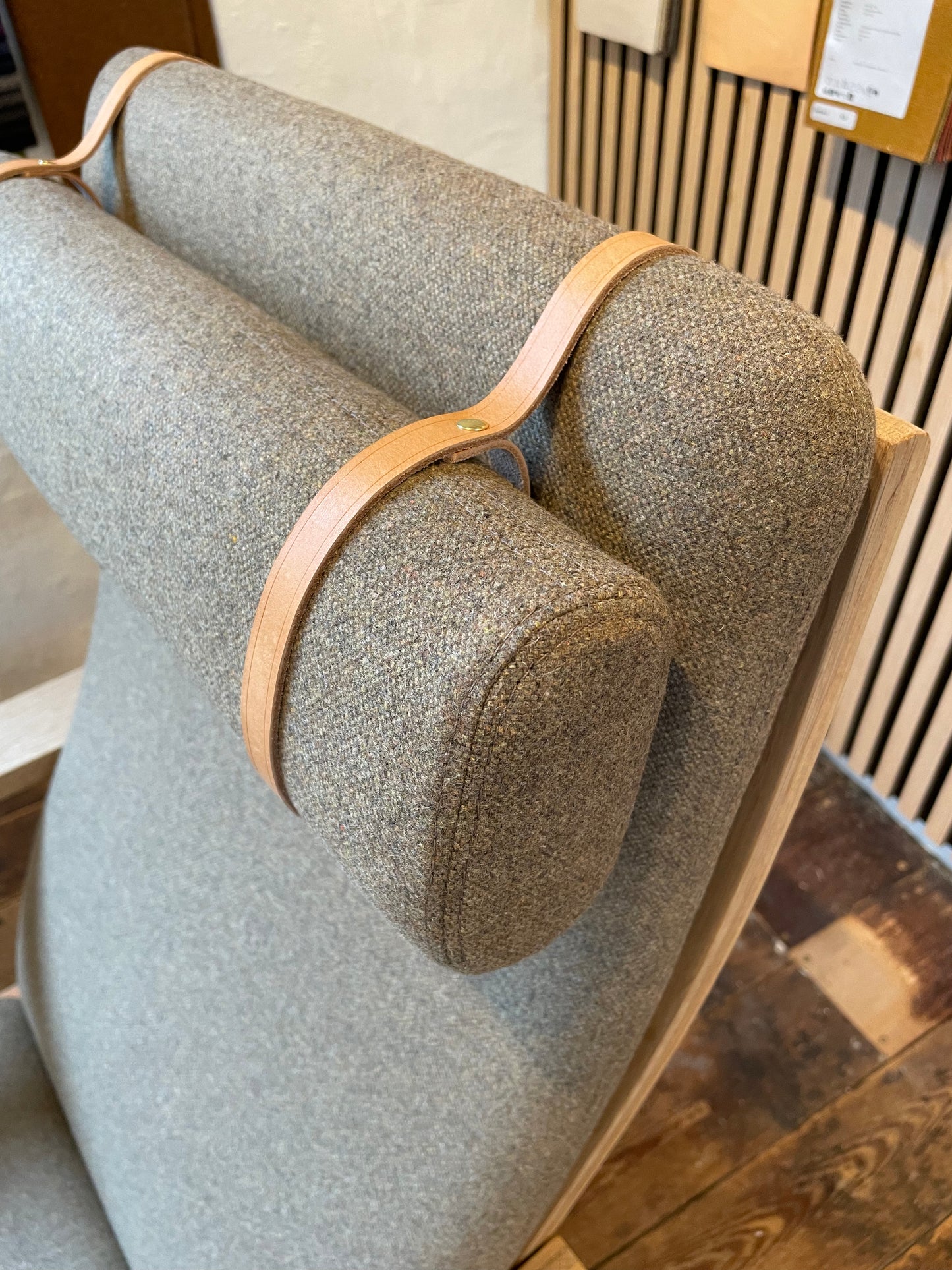 Cushion set for Børge Mogensen Sled Chair 2254 in Margrethe from Nevotex