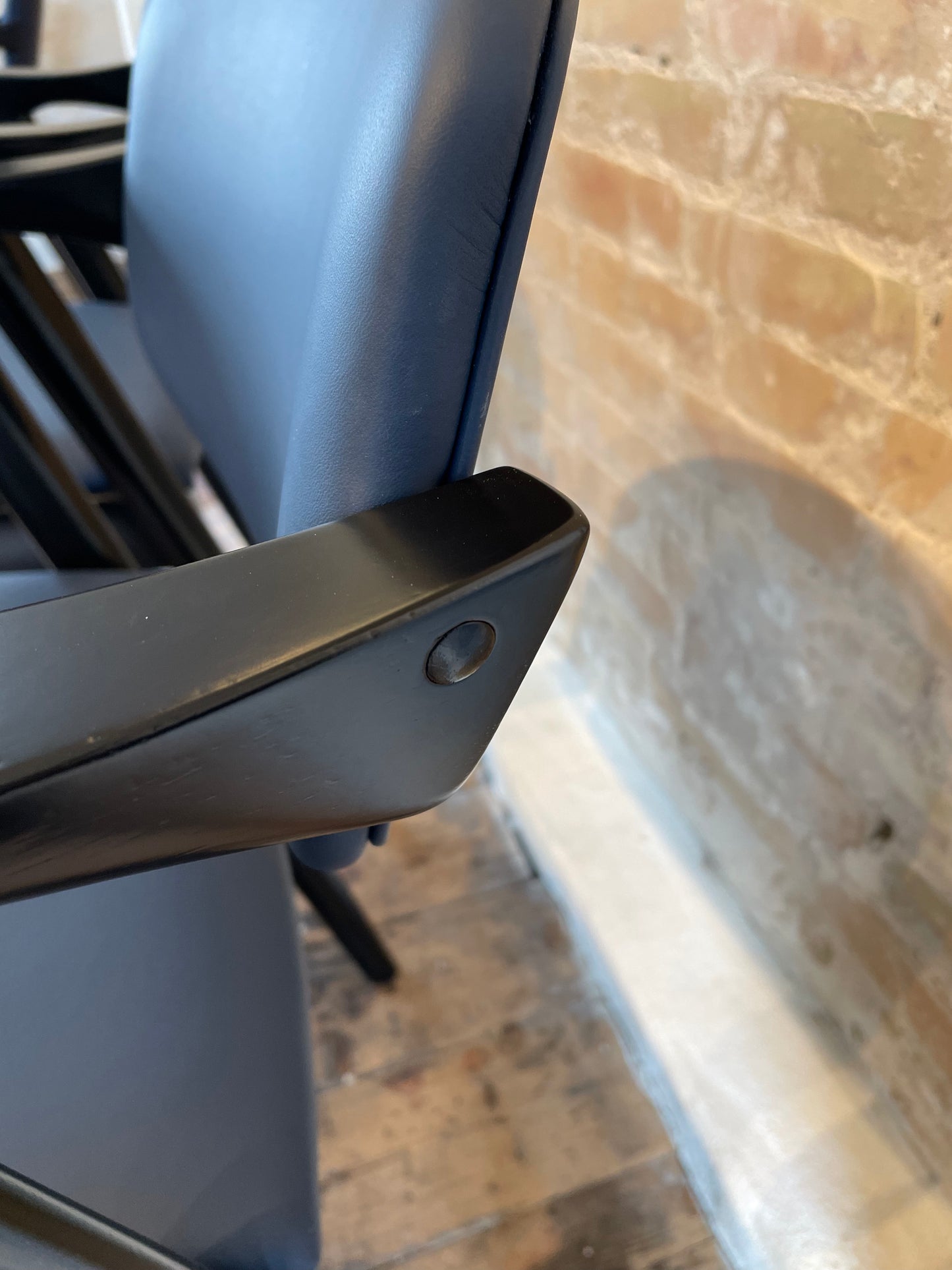 Kai Kristiansen model 42 i blåt læder