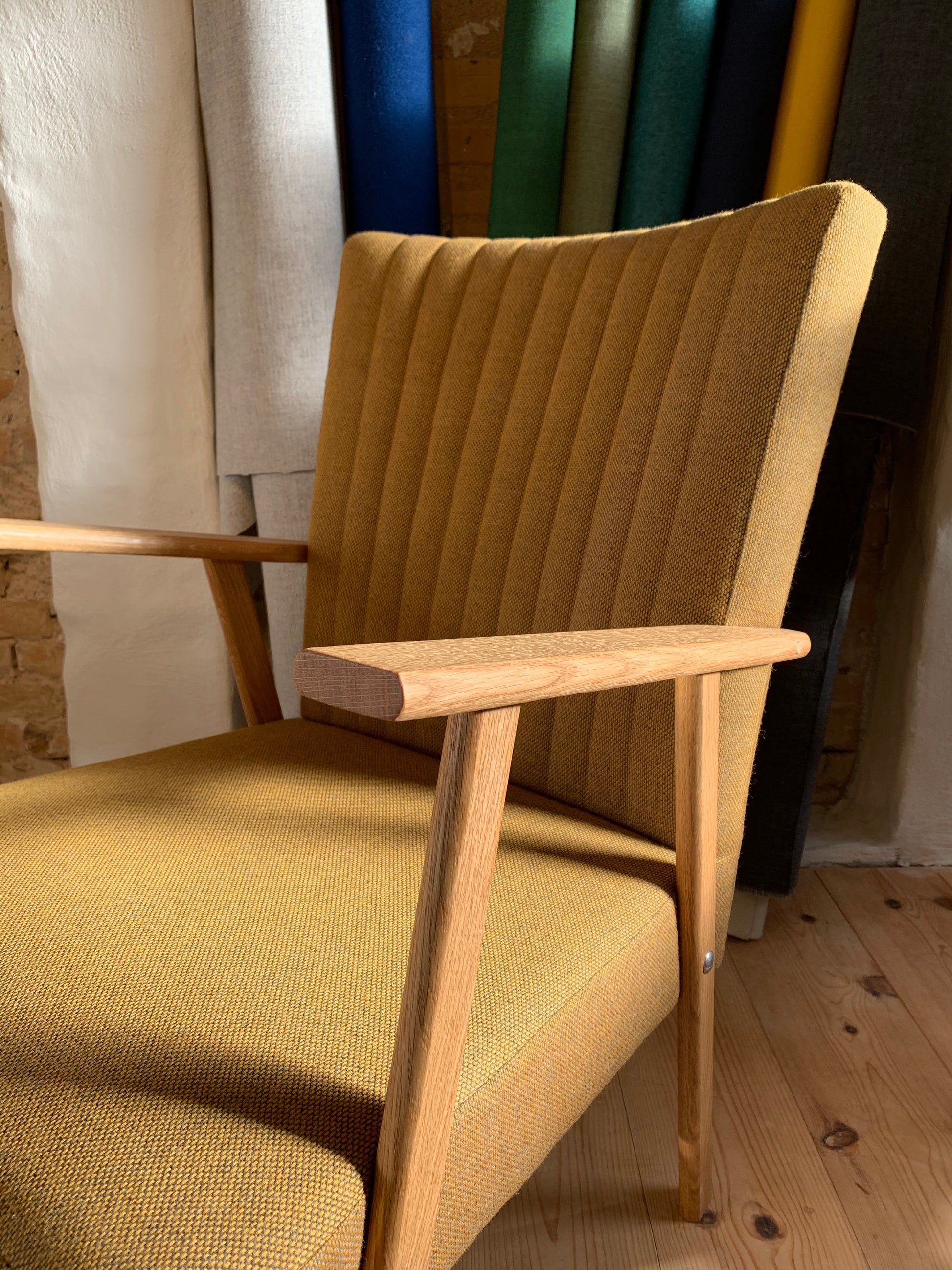 Lænestol i Re-Wool fra Kvadrat