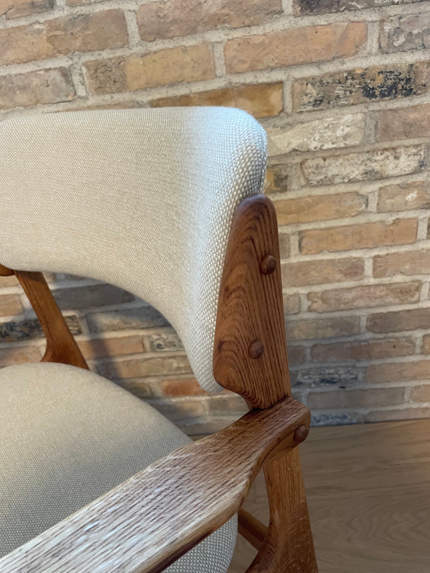 Upholstery of Erik Buch OD50 in Hallingdal from Kvadrat