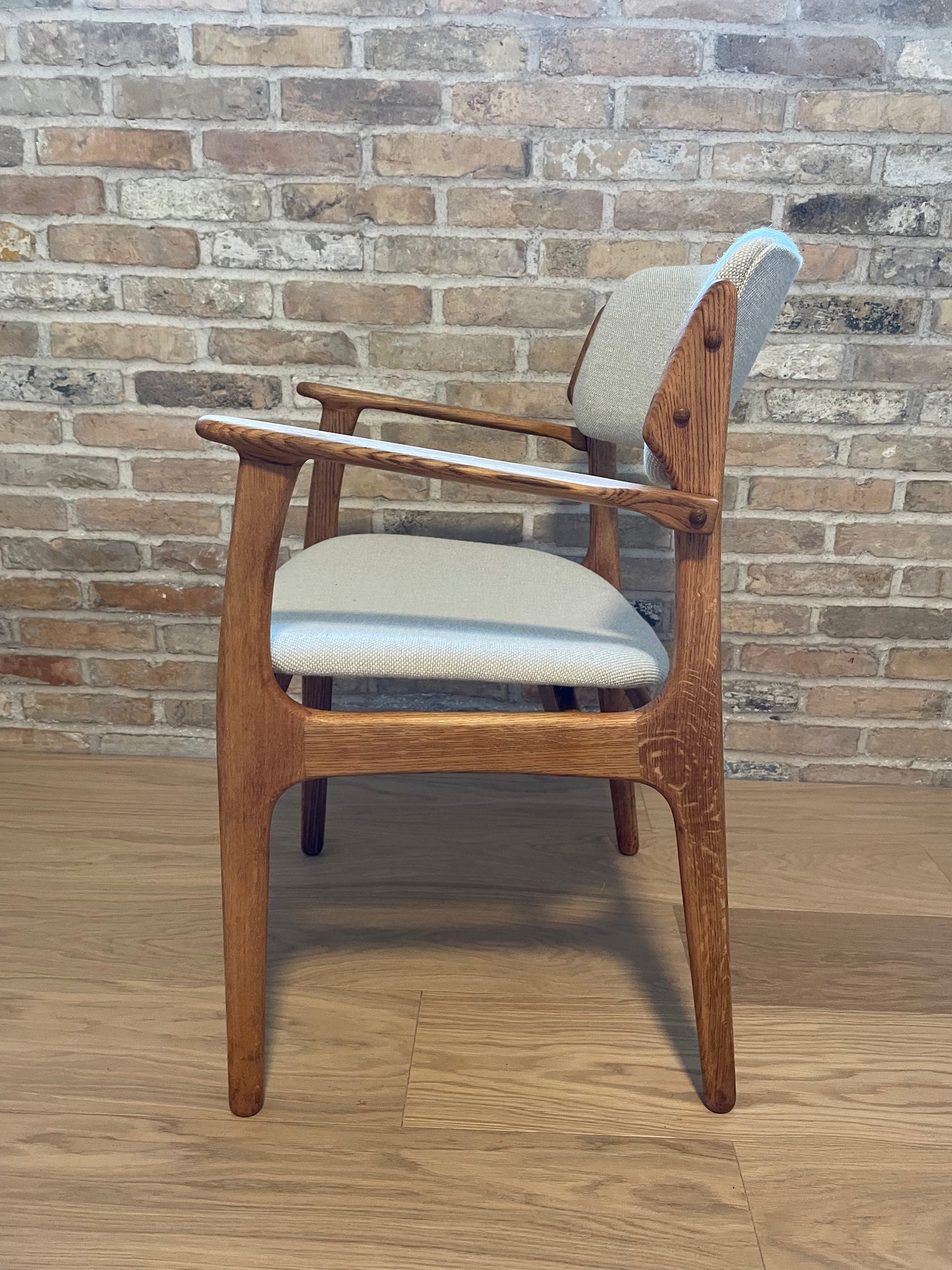 Upholstery of Erik Buch OD50 in Hallingdal from Kvadrat