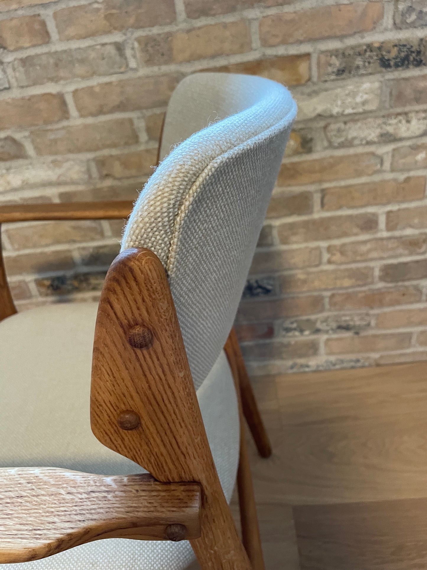 Upholstery of Erik Buch OD50 in Hallingdal from Kvadrat