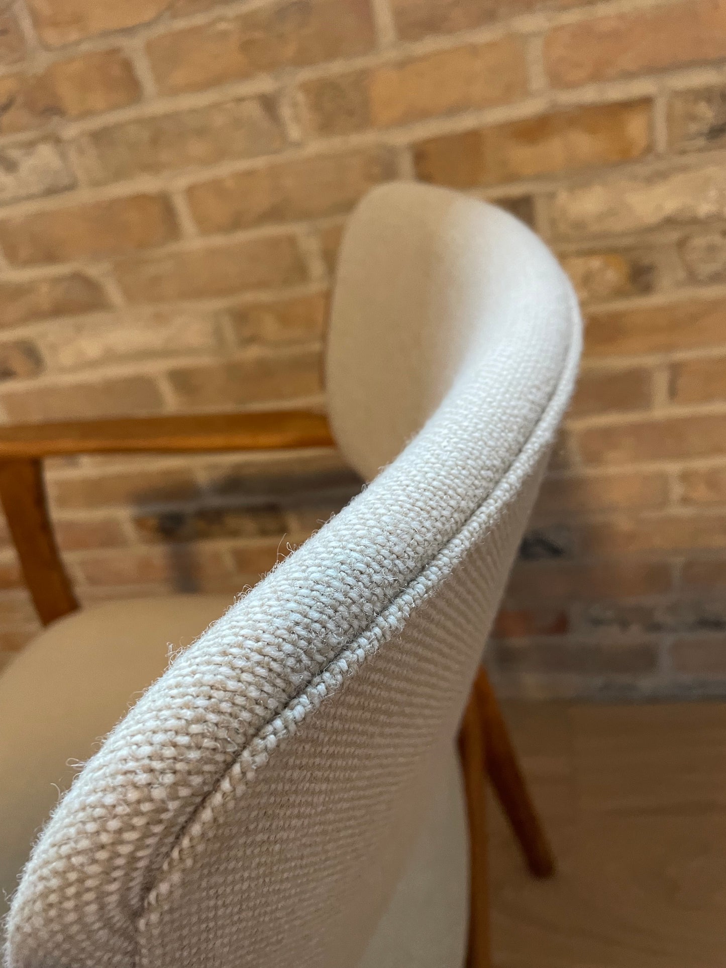 Upholstery of Erik Buch OD50 in Hallingdal from Kvadrat