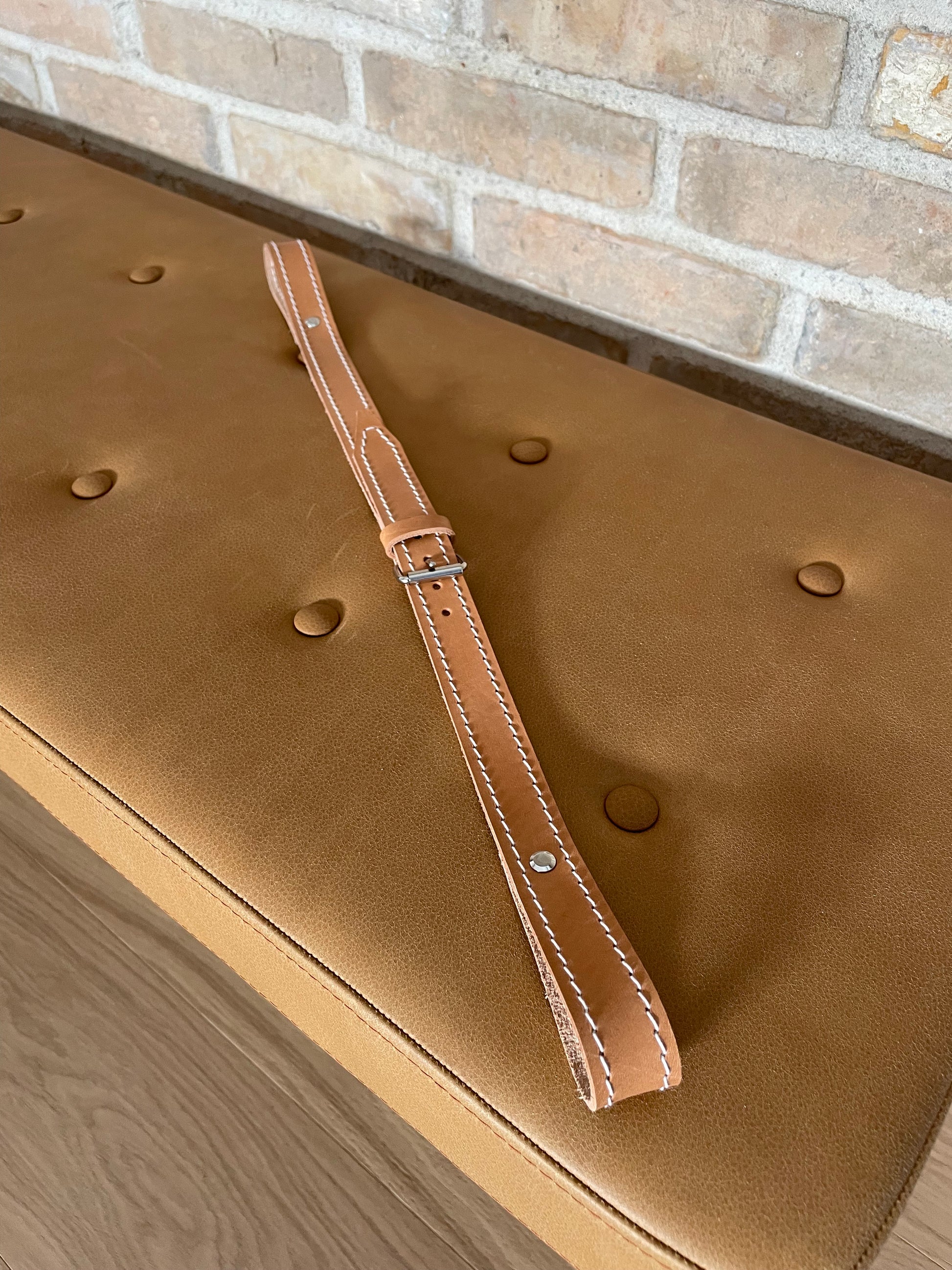 Kernelæderrem til Aage Bruun