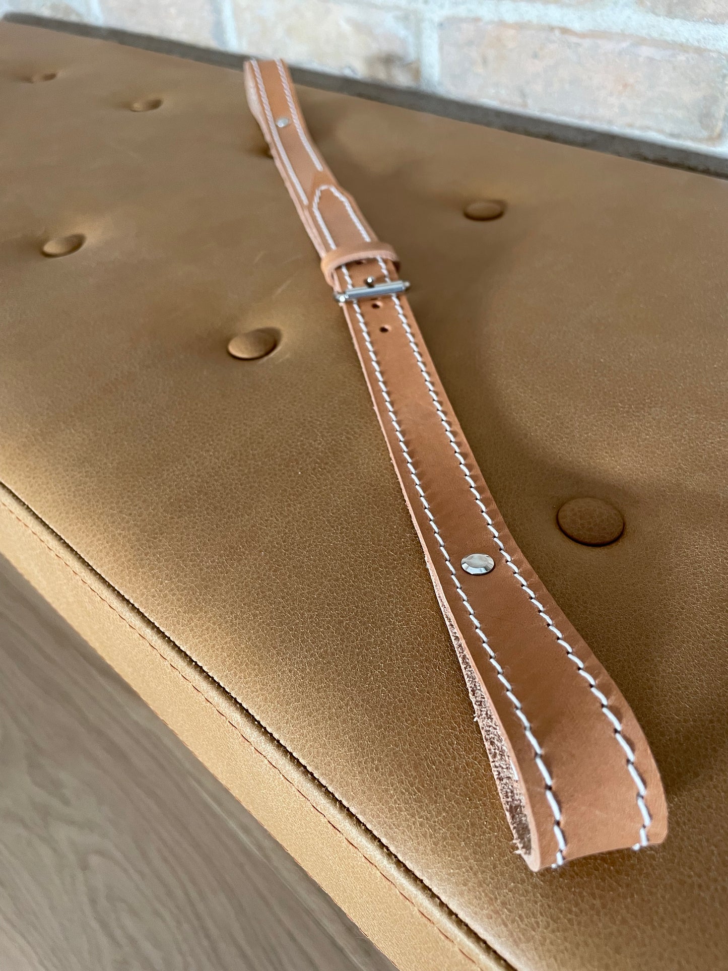 Kernelæder rem Aage Bruun safaristol