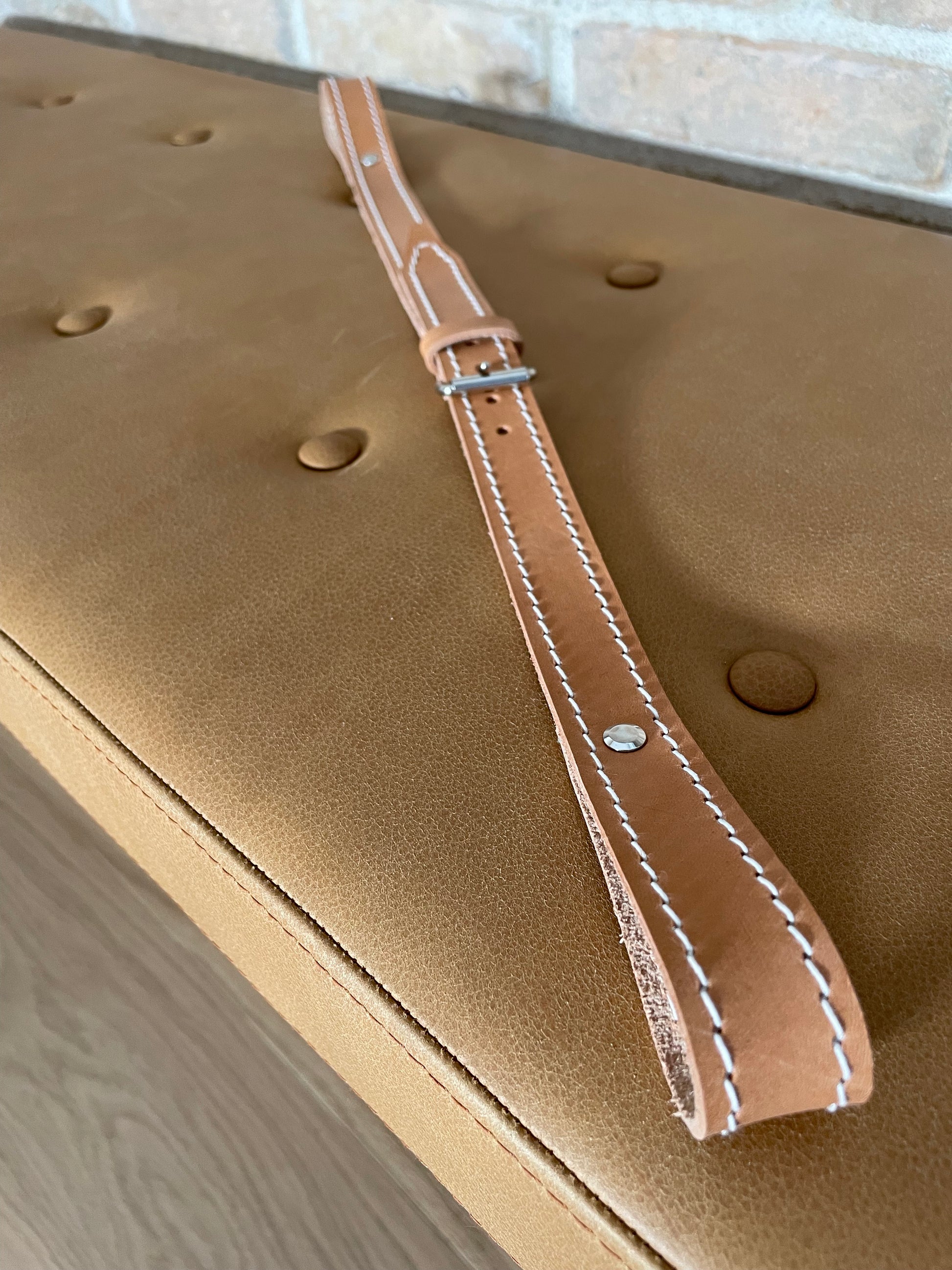 Kernelæder rem Aage Bruun safaristol