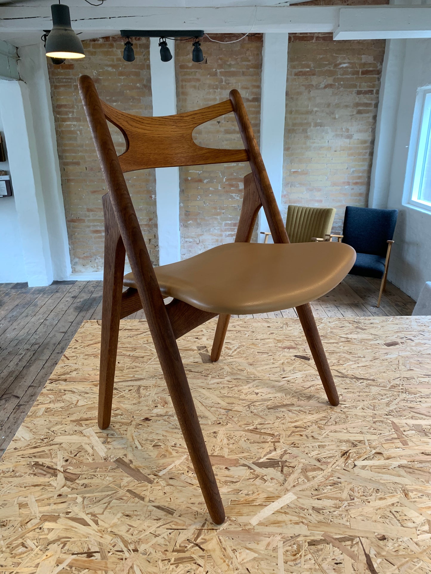 Ompolstring af Wegner CH29