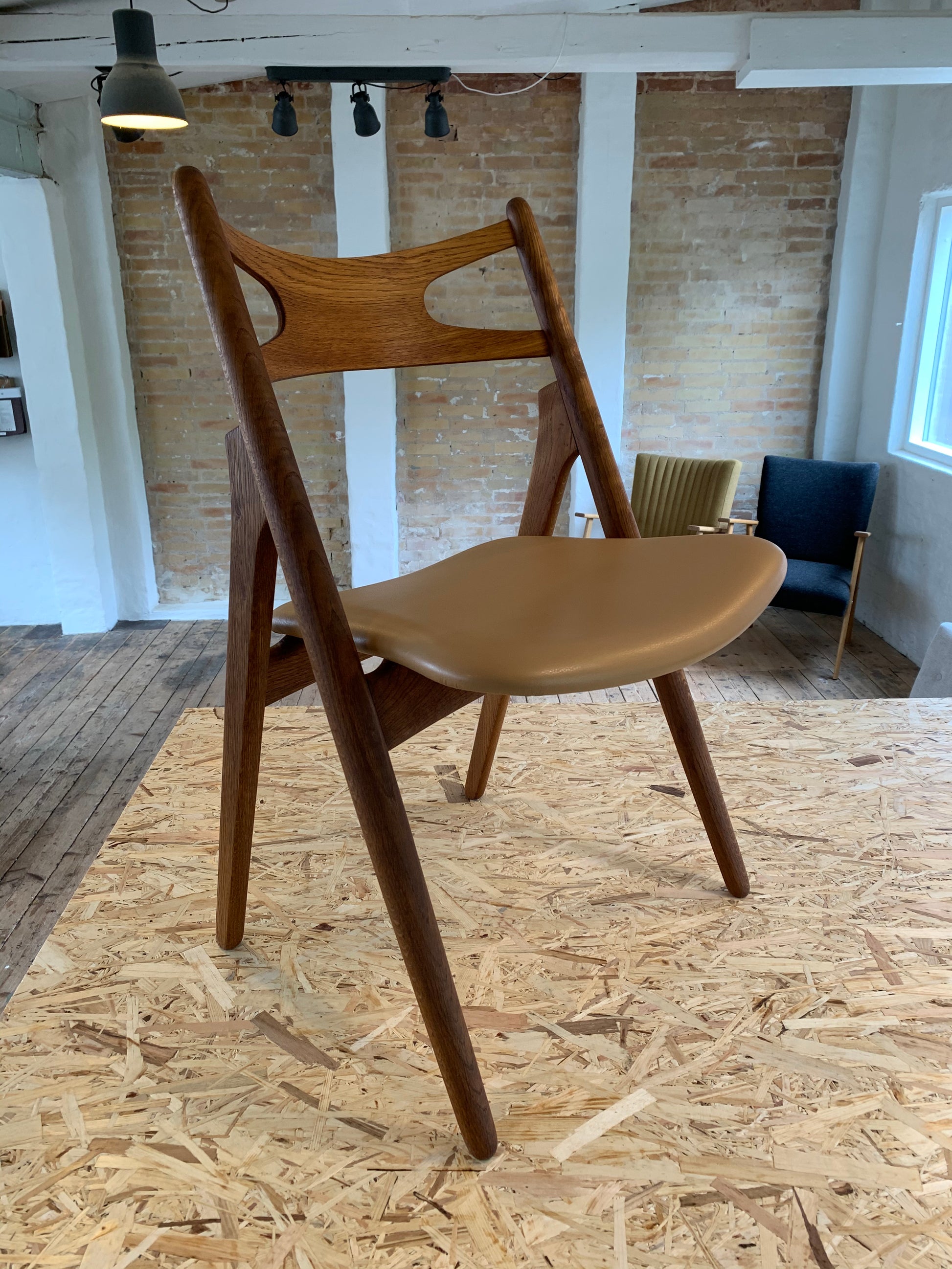 Ompolstring af Wegner CH29