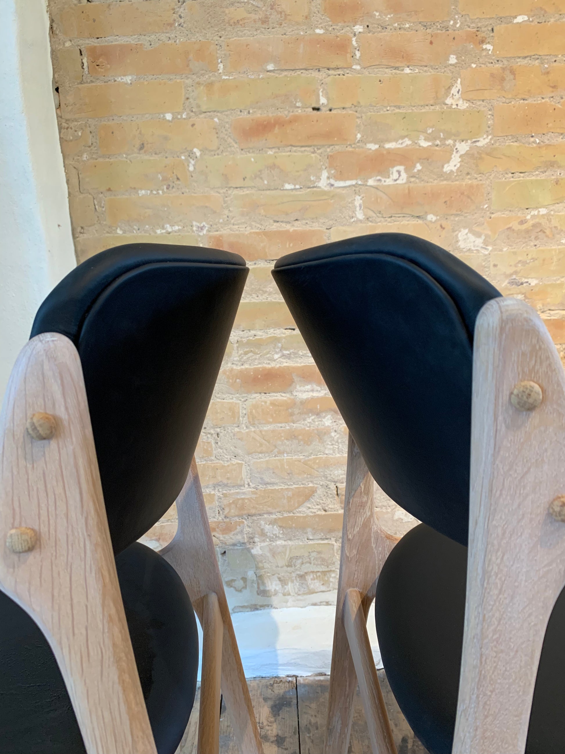 Erik Buch model 49 med nyt læder