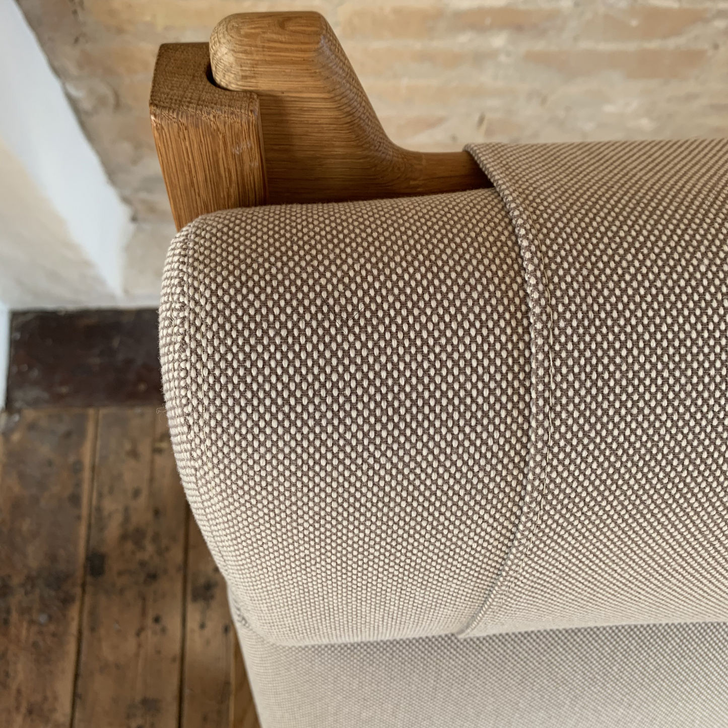 New cushions for Wegner GE375 in Steelcut Trio 3 from Kvadrat
