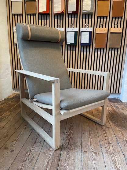 Cushion set for Børge Mogensen Sled Chair 2254 in Margrethe from Nevotex