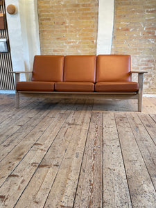 Hyndesæt til Wegner GE290 3-personers sofa i semi-anilin læder fra CAMO