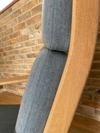 Cushion set for Wegner GE290A in Remix from Kvadrat